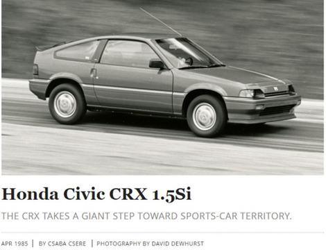 Illustration for article titled I Just Bought This Super Rare Honda CRX Convertible